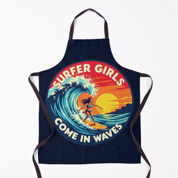 Item preview, Surfer Girls Come in Waves designed and sold by JackFreestone.