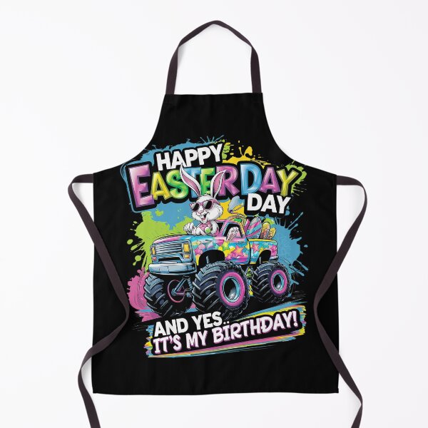 Item preview, Happy Easter Day And Yes It's My Birthday Truck Bunny designed and sold by TijanaARTSt88.