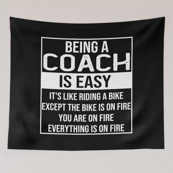 Item preview, Funny Coach Saying Being A Coach Is Easy designed and sold by gukfkenl32.