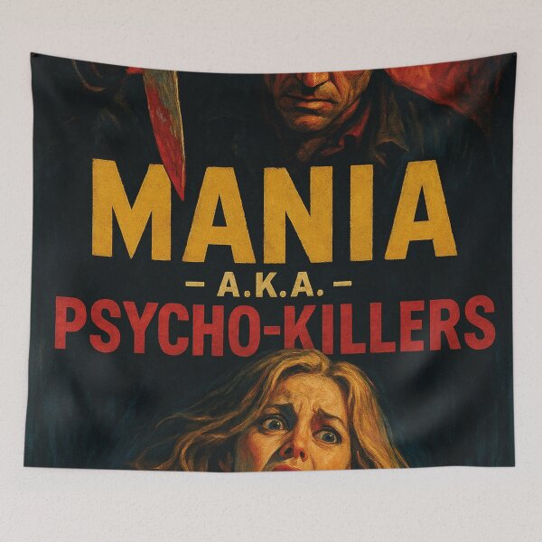 Item preview, Mania aka Psycho Killers, film 60s designed and sold by Mauswohn.