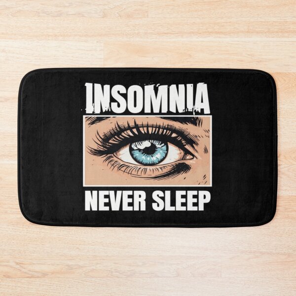 Item preview, Wide Awake Eye Art – Insomnia Never Sleep Design for Mental Health Awareness, Posters & Apparel designed and sold by Bright Nest Studio.