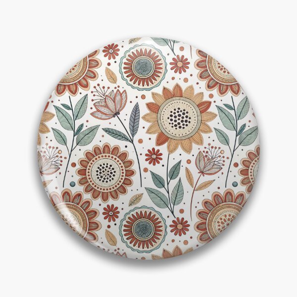 Item preview, Nordic Folk Rosette Flower designed and sold by Shuga-Design.