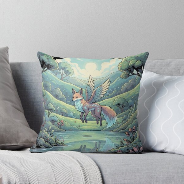 Item preview, Ethereal Fox Guardian: Enchanted Forest Sanctuary designed and sold by MartinxMarie.