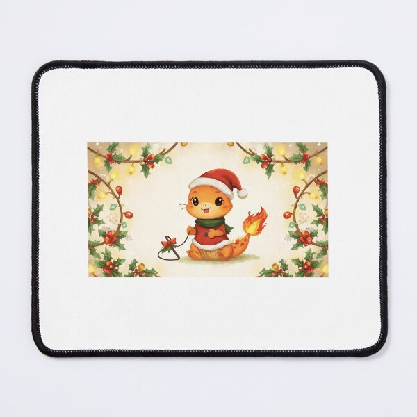Item preview, Charmander's Christmas designed and sold by Designdogfrench.