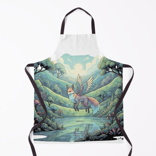 Item preview, Ethereal Fox Guardian: Enchanted Forest Sanctuary designed and sold by MartinxMarie.