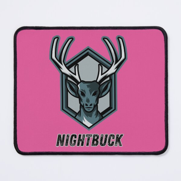 Item preview, Night buck Deer Mascot T-Shirt | Dark Buck Logo | Gaming & Esports Style Tee designed and sold by MUKUND FASHION DESIGN.