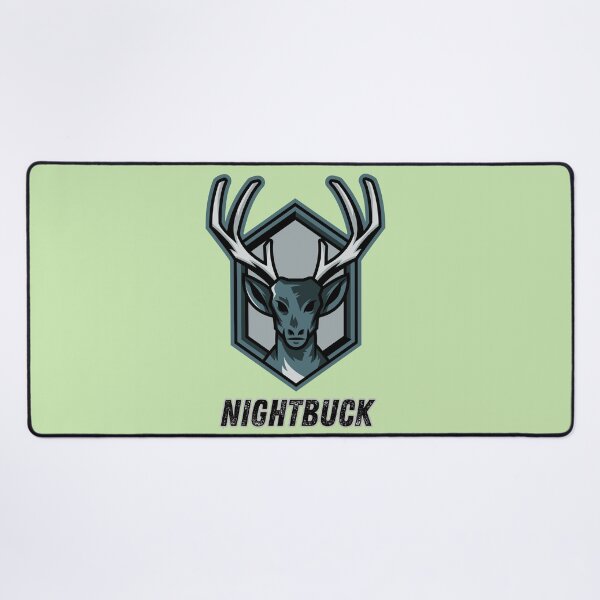 Item preview, Night buck Deer Mascot T-Shirt | Dark Buck Logo | Gaming & Esports Style Tee designed and sold by MUKUND FASHION DESIGN.