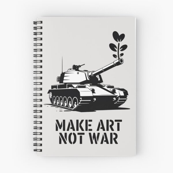 Item preview, Make art, not war designed and sold by 123ks.