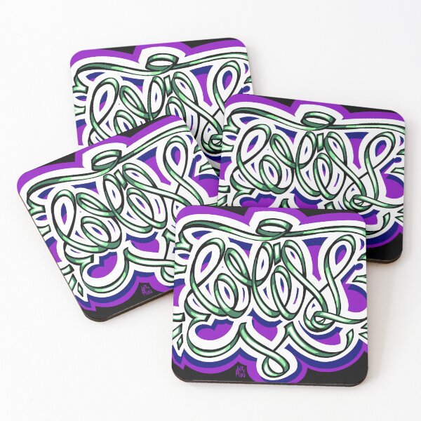 Item preview, Ribbon Calligraphy Tag designed and sold by sixmikart.