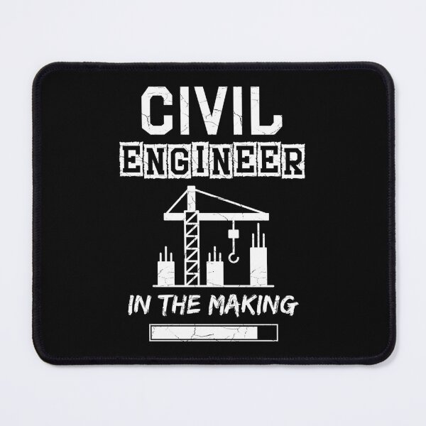 Item preview, Civil Engineer In The Making – Grungy Texture designed and sold by gukfkenl32.