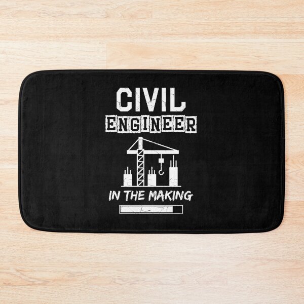 Item preview, Civil Engineer In The Making – Grungy Texture designed and sold by gukfkenl32.