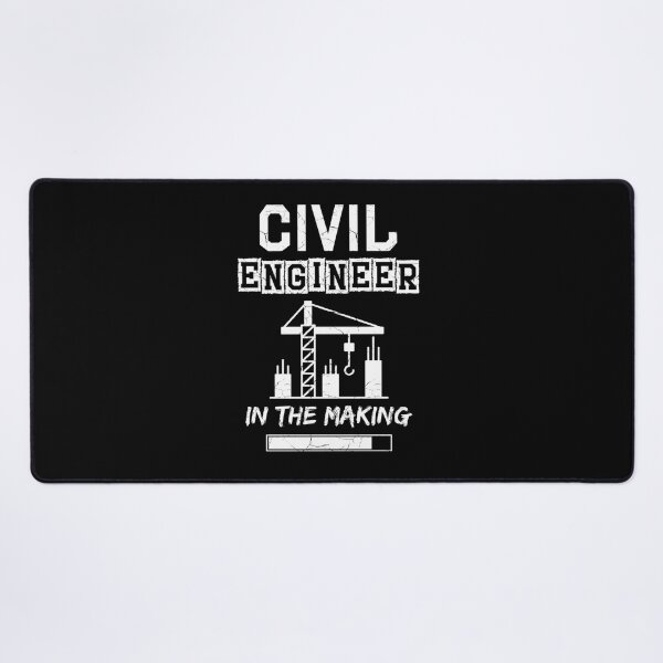 Item preview, Civil Engineer In The Making – Grungy Texture designed and sold by gukfkenl32.