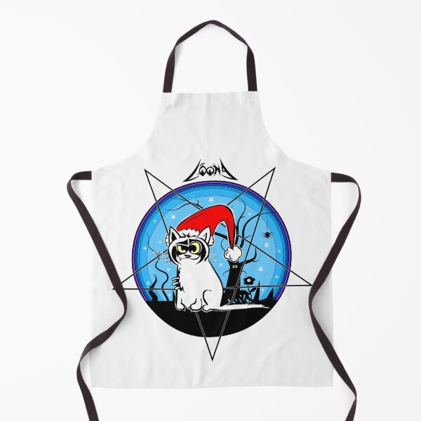Item preview, Loona Black Metal Christmas Cat designed and sold by Michał Styba.