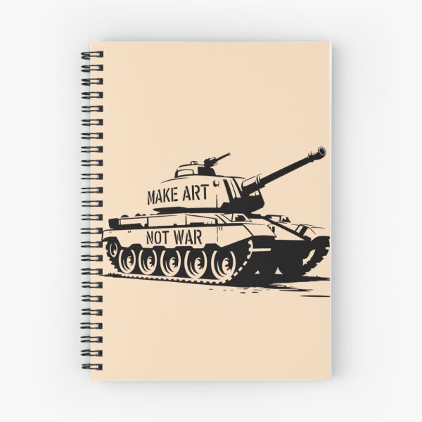 Item preview, Tank - make art, not war designed and sold by 123ks.