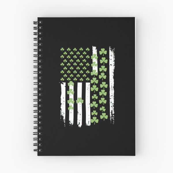 Item preview, US American Flag St Patricks Day Shamrocks irish men designed and sold by VasilisLamArt.