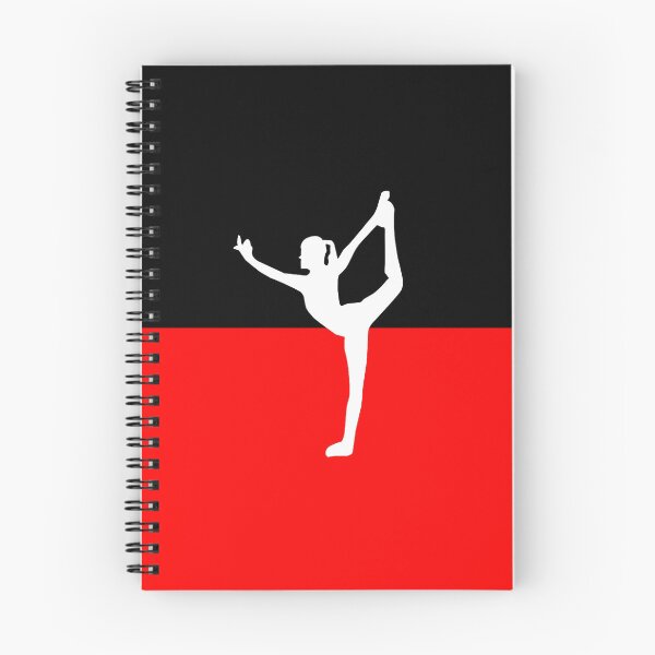 Item preview, Yoga gymnast, gymnastics athlete as a silhouette designed and sold by designpeter.