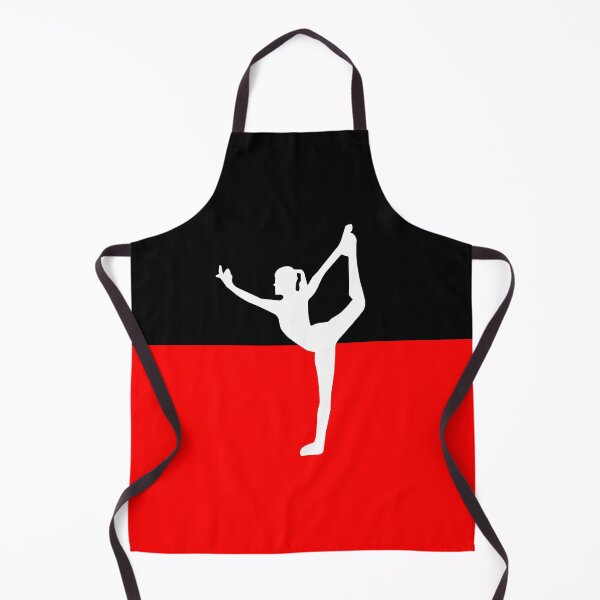 Item preview, Yoga gymnast, gymnastics athlete as a silhouette designed and sold by designpeter.