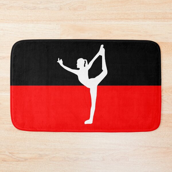Item preview, Yoga gymnast, gymnastics athlete as a silhouette designed and sold by designpeter.