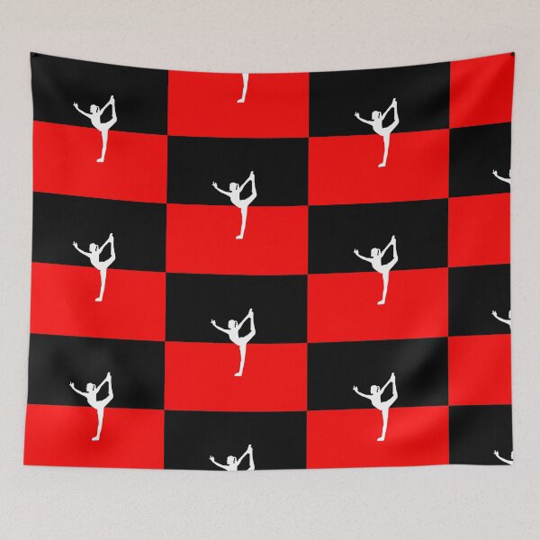 Item preview, Yoga gymnast, gymnastics athlete as a silhouette designed and sold by designpeter.