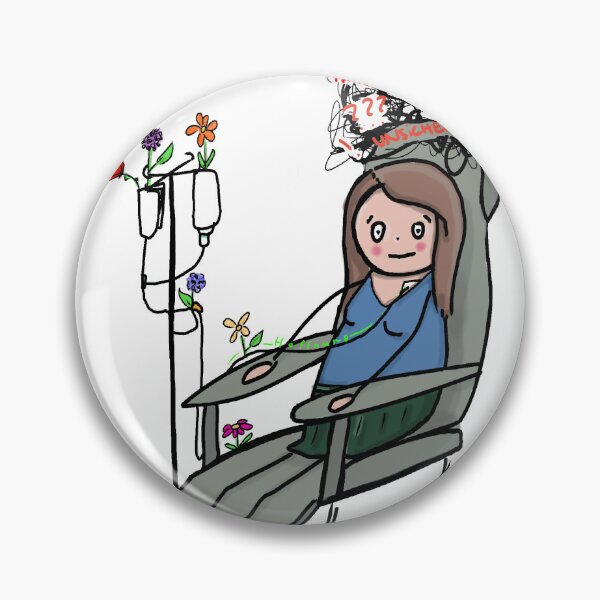 Item preview, Chemotherapy feelings designed and sold by Ach du scheiße, Brustkrebs!.