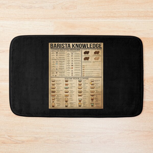Item preview, Barista Knowledge – Coffee Brewing Methods designed and sold by gukfkenl32.