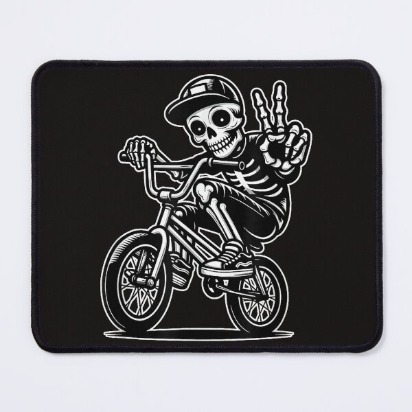 Item preview, Funny Peace Skeleton BMX Rider BMX Bike Boy designed and sold by waebox.