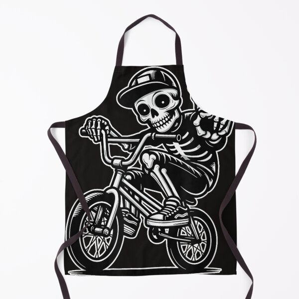Item preview, Funny Peace Skeleton BMX Rider BMX Bike Boy designed and sold by waebox.