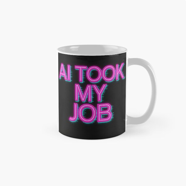 Item preview, AI Anxiety Era - Tech Worker Existential Crisis Humor T-Shirt designed and sold by goodcrystals.
