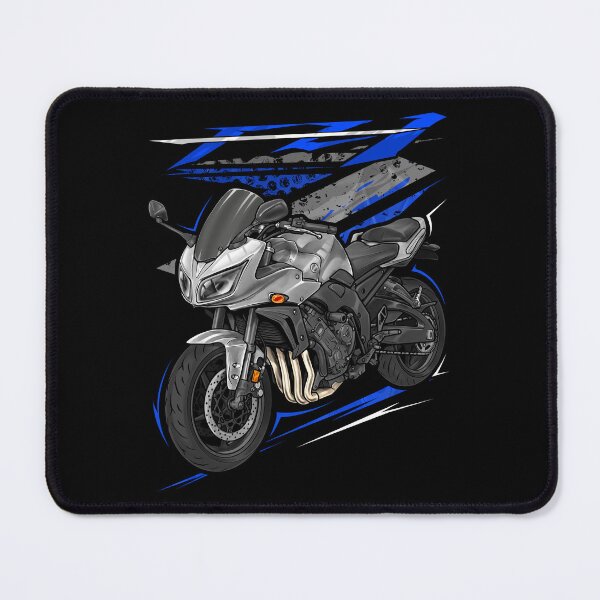 Item preview, Yamaha FZ1-S 2010-2011 (Silver) for Motorcycle Riders designed and sold by MotoApparelHub.