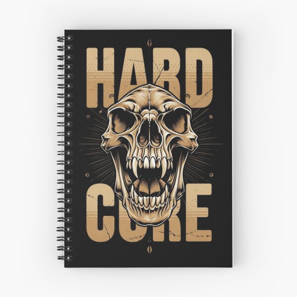 Item preview, Hardcore Skull Art – Aggressive Grunge Design for Extreme Sports, Metal Fans & Bold Streetwear designed and sold by Bright Nest Studio.