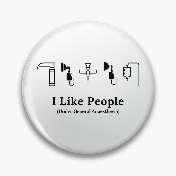 Item preview, Anaesthesia Jokes/ humour for doctors & nurses designed and sold by 23Cdesigns.