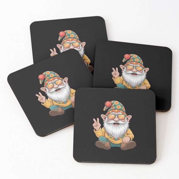 Item preview, Hippie Gnome Peace Sign Gnomes Lovers designed and sold by StephenDDArt.