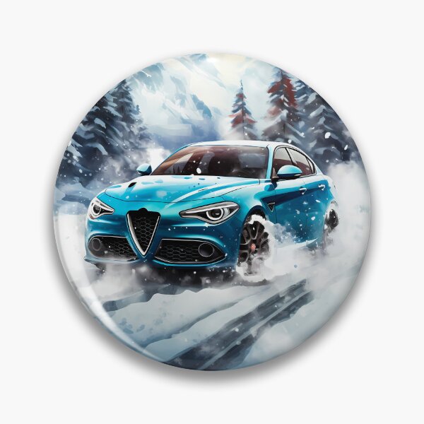 Item preview, SUV cruising through dramatic mountain landscape designed and sold by RevUpDesign.