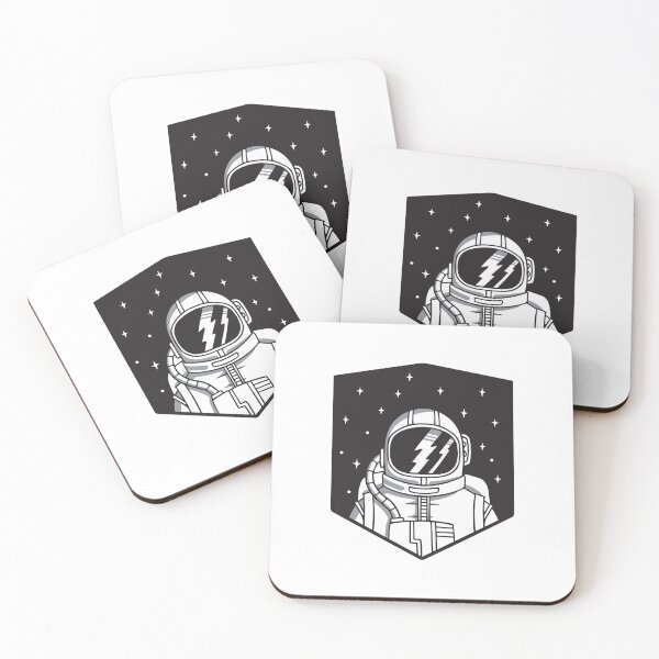 Item preview, Retro Astronaut Floating Sticker | Space Explorer Design designed and sold by NovaField.