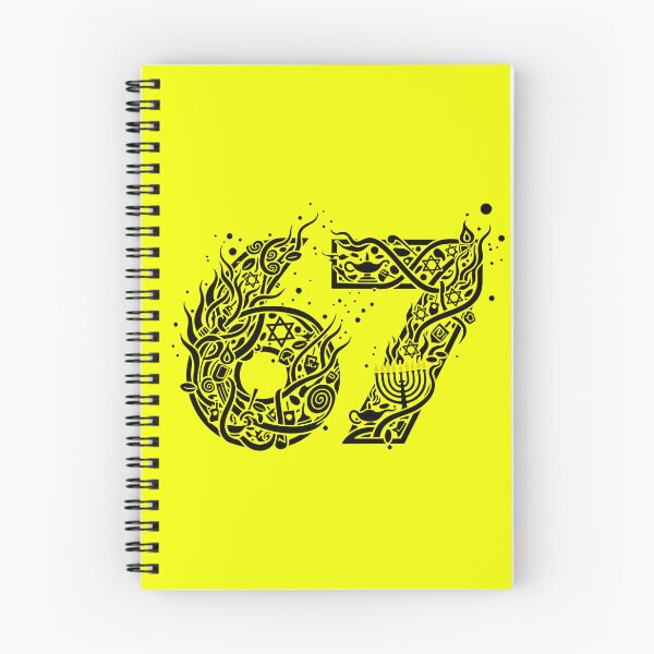 Item preview, Hanukkah 67 Six Seven Meme Design designed and sold by ZuToMi.