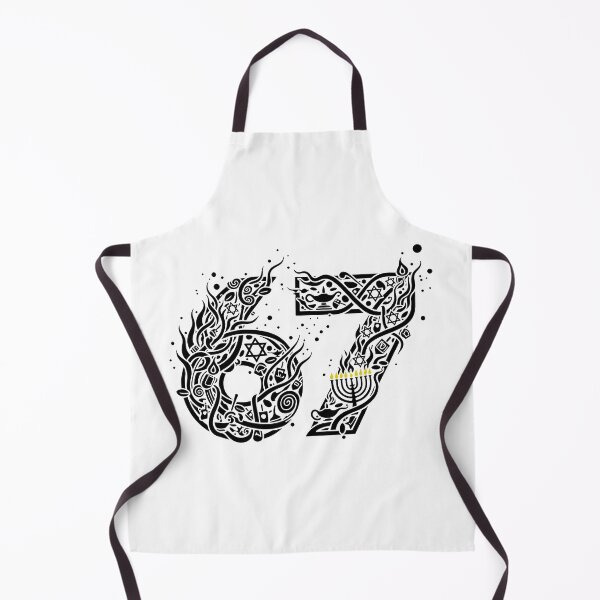 Item preview, Hanukkah 67 Six Seven Meme Design designed and sold by ZuToMi.