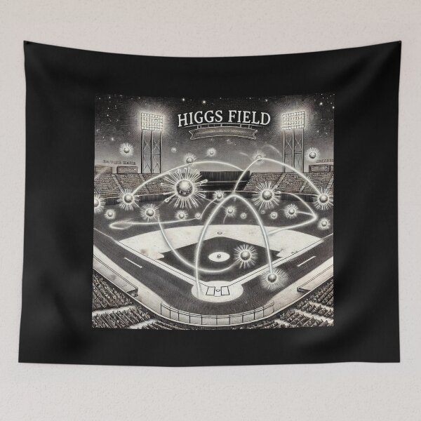 Item preview, Higgs Field – Funny Physics & Particle Science Humor Shirt, Sticker & Mug designed and sold by RollFuzzy.