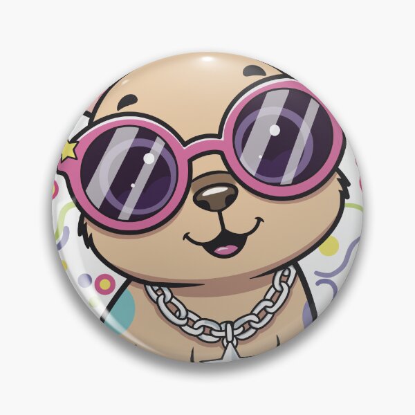 Item preview, Cute Cool capybara with Colorful Sunglasses – Fun Cartoon capybara Design designed and sold by holywarter.