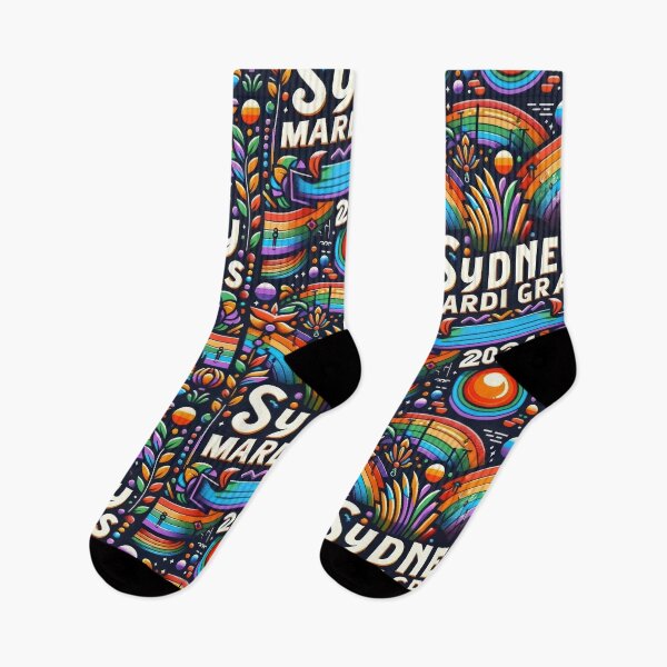 Item preview, Vibrant 2024 Sydney Mardi Gras Celebration designed and sold by PrideDownUnder.