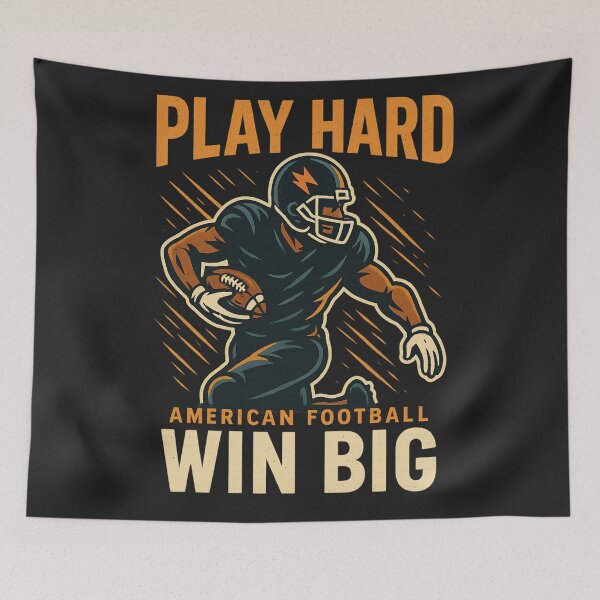 Item preview, American Football designed and sold by MilikDesignsPro.
