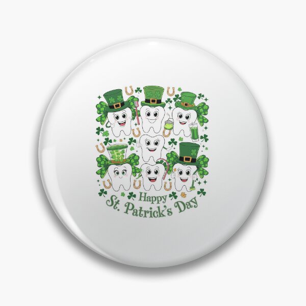 Item preview, St Pa trick Dentist Dental Assistant Teeth Irish Coquette Bow designed and sold by TijanaARTSt88.