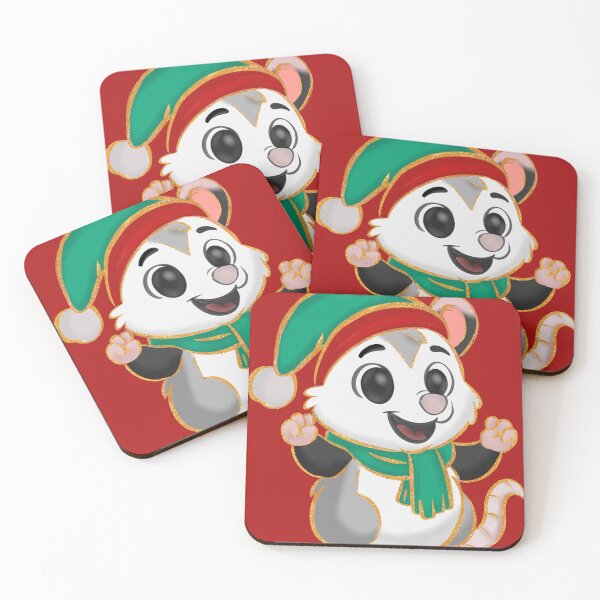 Item preview, Festive Opossum Character designed and sold by Ink & Kind Studio.
