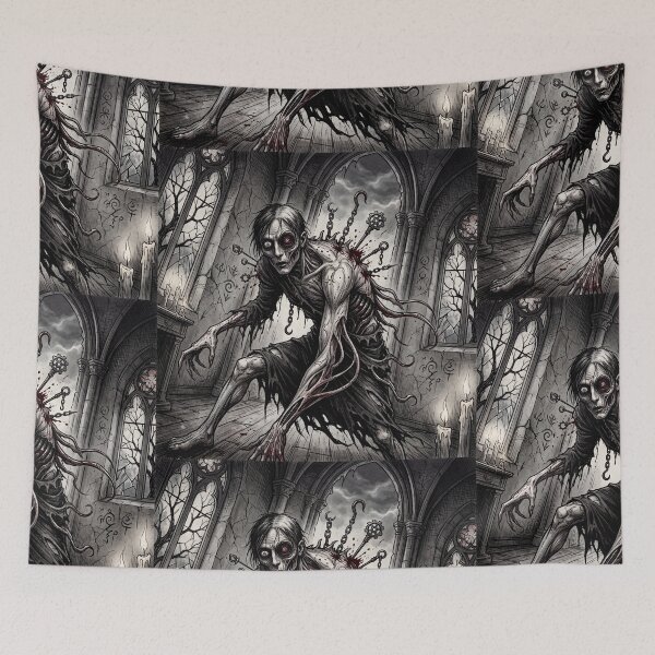 Item preview,  Frankenstein's monster illustration art designed and sold by Vintage Designs +.