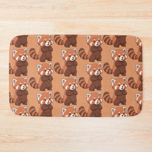 Item preview, Sweet and Polite Red Panda with Folded Paws - Kawaii Portrait designed and sold by Wild-way Art.