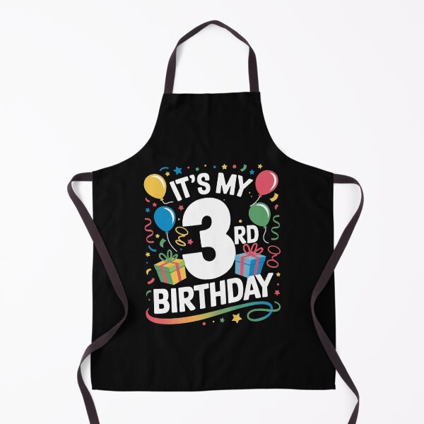 Item preview, It's My 3rd Birthday 3 Three Happy Birthday designed and sold by VasilisLamArt.