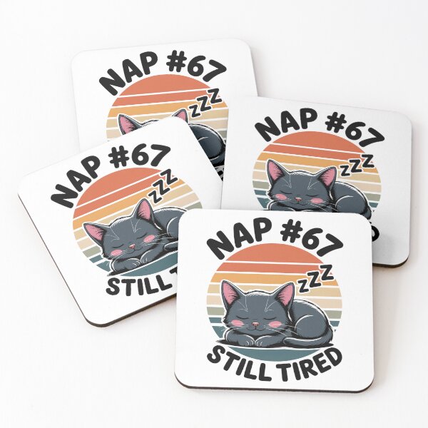 Item preview, Kawaii Cat Nap 67 designed and sold by MeowtivationP.