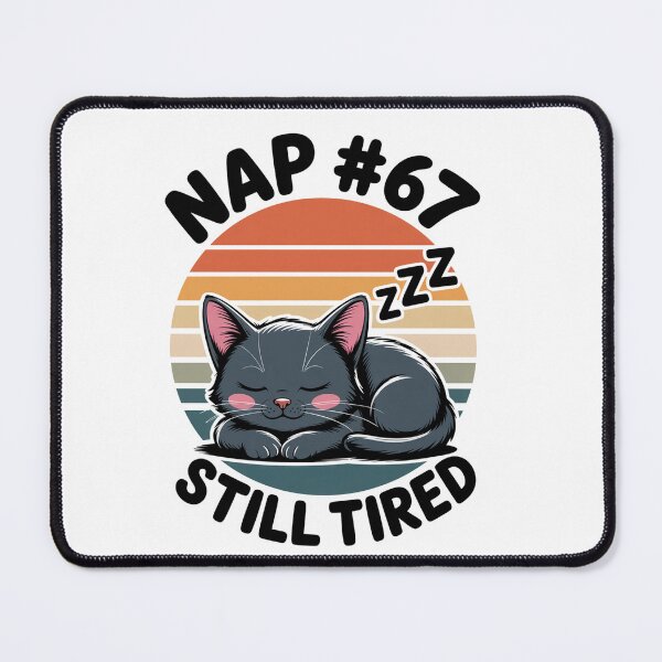 Item preview, Kawaii Cat Nap 67 designed and sold by MeowtivationP.
