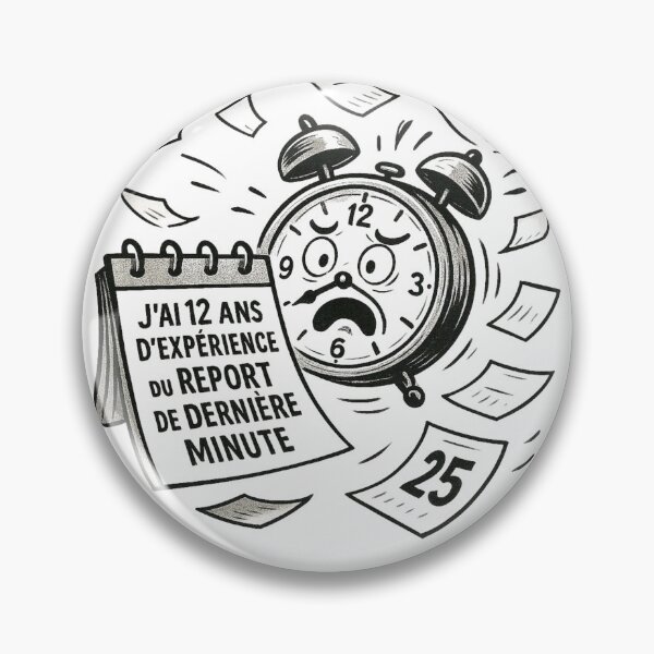 Aperçu de l'œuvre 12 ans d’expérience en report dernière minute créée et vendue par ContreKulture.