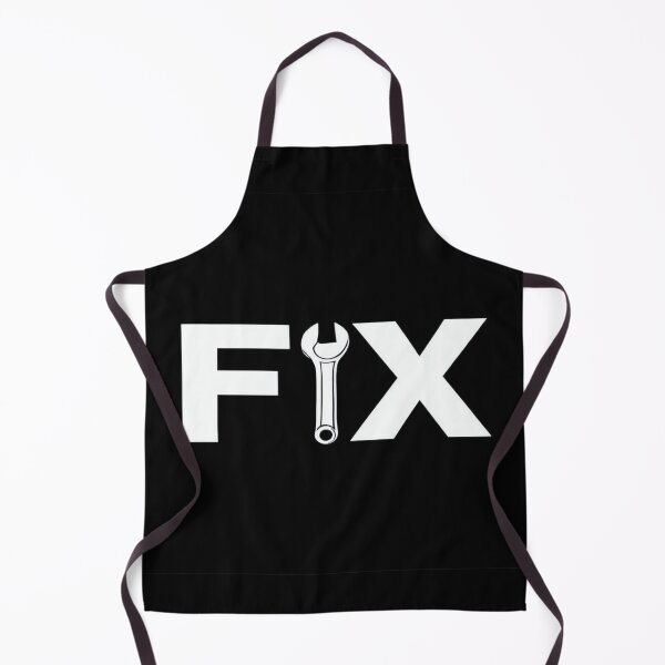 Item preview, Bold FIX Typography with Wrench Icon – Mechanical Repair, DIY, Garage, Tool Lover Graphic Tee designed and sold by Bright Nest Studio.