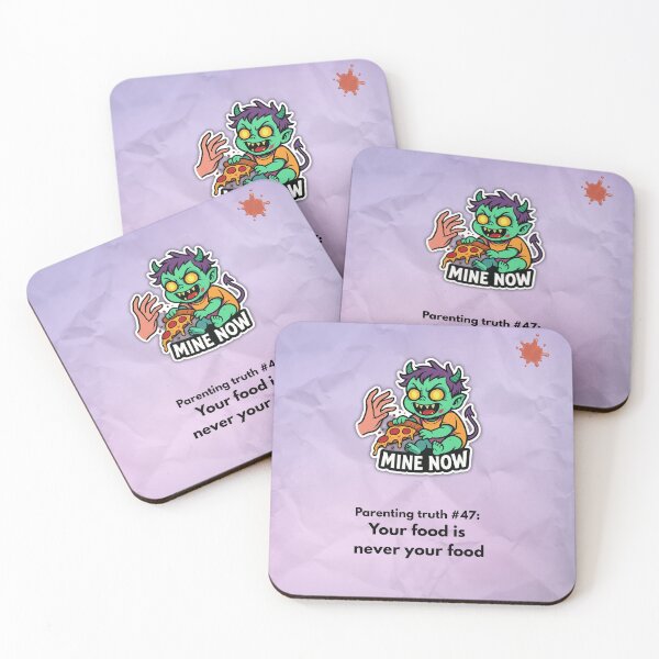 Item preview, Parenting Truth #47 – Funny Demon Baby Pizza Design designed and sold by MadeInNapTime.